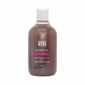 Vai Naturals Tutti Frutti Shower Gel – 500ml | Enriched with Vitamin E, C & B5 | Hydrating & Refreshing Body Wash