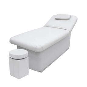 Globalstar Premium Massage Bed with Chair, Gray Color - Perfect for Spas and Salons