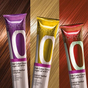 Morfose 10 Hair Color Cream in 8.35 Light Chocolate Brown (100ml) - Luscious Warmth