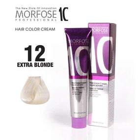 Morfose 12 Pure Platinum Blonde Hair Cream with Camellia Oil Luminosity