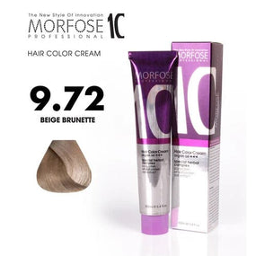 Morfose 9.72 Iridescent Blonde Brown Hair Cream with Olive Oil Shine 100ml