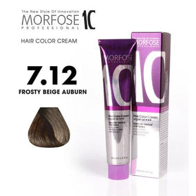 Morfose 10 Hair Color Cream in 7.12 Ash Blonde Irizé 100ml - Unveil Captivating Luminance