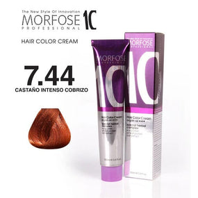 Morfose 7.44 Intense Copper Hair Cream (100ml) - Radiant Intense Copper