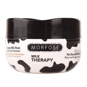 Morfose Milk Therapy Creamy Milky Mask - Deeply Nourishing Protein-Rich Hair Repair (250ml)