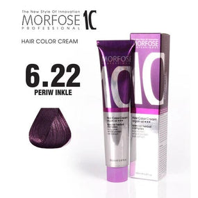 Morfose 10 Hair Color Cream in 6.22 Periwinkle (100ml) - Unlock Enchanting Beauty