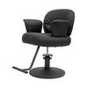 Globalstar Premium Black Styling Chair for Salons - Professional & Sleek Look