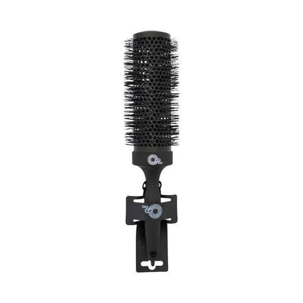 Oplus Nano Technology Ceramic + Ionic Hair Brush Black -43 for Sleek, Healthy Shine
