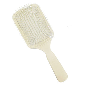 Acca Kappa Pneumatic Paddle Hair Brush Cream Color Soft Bristles