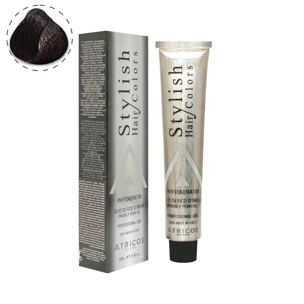 Atricos Milano N Series Permanent Hair Color Cream 100ml – Professional Gray Coverage & Long-Lasting Natural Shades