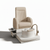 Globalstar Luxury Light Beige Pedicure Chair – Cup Holder, Synthetic Leather & Comfort Sponge