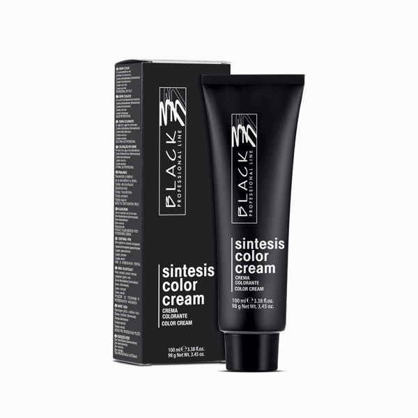Black Professional Line Sintesis 6.00 Intense Dark Blonde Hair Color Cream - 100ml