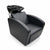 Globalstar XT-203-2-2 Black Shampoo Chair with Basin – Professional Salon Backwash Unit Premium Leather