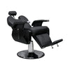 Globalstar 2687 Black Men’s Barber Chair – Hydraulic Reclining Salon Chair with Adjustable Headrest