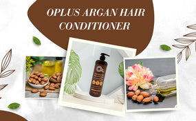 OPlus Argan Oil Hair Care Set – 4-Piece Collection with Natural Oils for Hydrated and Healthy Hair, 500 ml