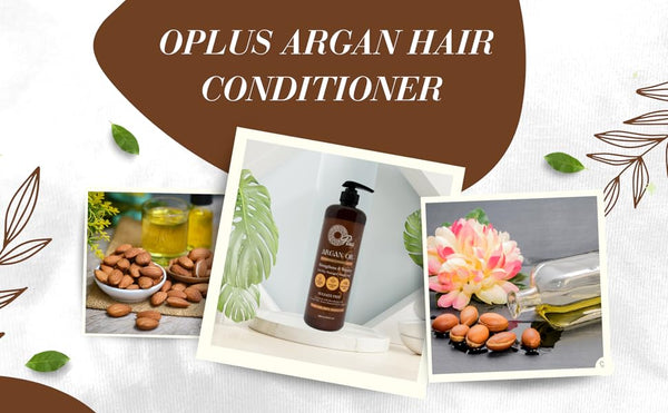 OPlus Hair Care Set with Argan Oil – Complete 5-Piece Collection for Nourished and Hydrated Hair, Sulfate-Free Formula