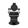 Globalstar Classic Black Barber Chair BC-2000N – Hydraulic Lift, 360° Rotation & Leather Upholstery for Salons