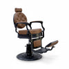 Globalstar BC-2000 Camel Barber Chair – Classic Hydraulic Barber Chair with Premium Faux Leather