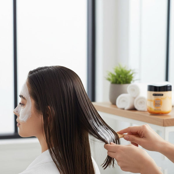 Morfose Milk & Honey Hair Mask 500 ml – Intense Moisturizing & Repairing Treatment for Dry and Damaged Hair