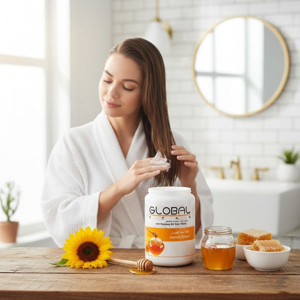 Globalstar Hot Oil Hair Mask Honey Extract 1000ml