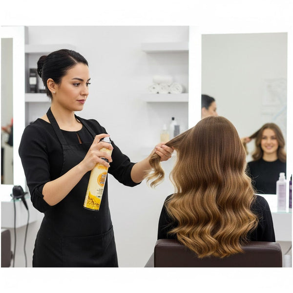 Morfose Milk & Honey Nourishing Hair Spray – 250 ml Styling & Repair Formula with Hydrolyzed Milk Protein