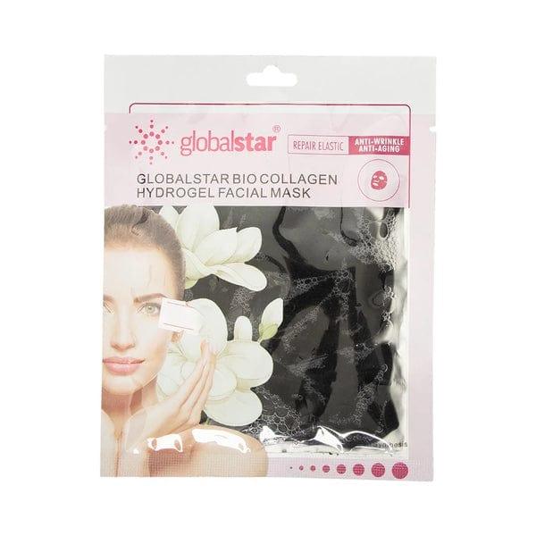 Globalstar Bio Collagen Hydrogel Facial Mask Charcoal 1pc