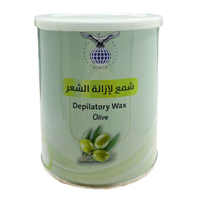 Black Depilatory Wax Can Olive 800ml - Awarid UAE