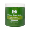 Vai Naturals Shower Sugar Scrub – Kiwi & Grapes Foaming Exfoliator | Hydrates & Brightens Skin 600g