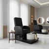 Globalstar Luxury Pedicure Spa Chair with Foot Basin – Professional Salon Chair for Nail Spa & Beauty Treatments