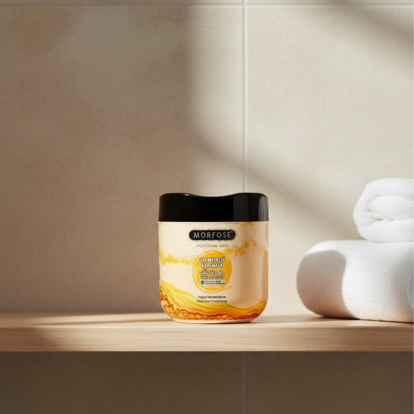 Morfose Milk & Honey Hair Mask 500 ml – Intense Moisturizing & Repairing Treatment for Dry and Damaged Hair