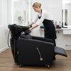 Globalstar Professional Salon Shampoo Chair – Adjustable Height, Reclining Backrest & Ceramic Basin