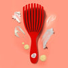 Nature Spell FlexiFlow Detangling Hair Brush – Flexible Strands Gentle Knot Removal for All Hair Types