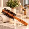 Niva Brushes Classic 145 Wooden Round Hair Brush – 40mm