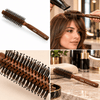 Close-Up of Niva Brushes Professional 286 Round Hair Brush 13mm Barrel and Bristles