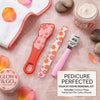 Globalstar Pedicure Kit 3 in 1 Foot Care Set with Foot File, Nail File and Razor