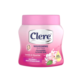 Clere Body Cream with Lanolin, Triple Glycerine, and NutriMoist - Deep Moisturization for Smooth and Soft Skin