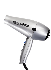 Tecno Dry Formula 6000 Hair Dryer – 2500W Grey Professional Hair Dryer for Salon-Quality Styling