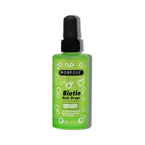 Morfose Biotin Hair Drops 100ml - Effective Hair Loss Treatment and Strengthening Serum