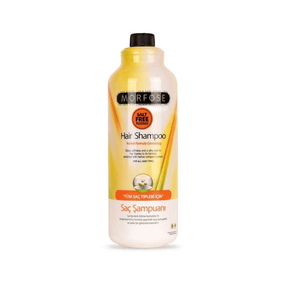 Morfose Herbal Hair Shampoo 1000ml - Salt-Free, Keratin & Wheat Protein Formula