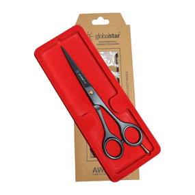 Globalstar Pro Black 6.5: Extended Precision Hair Cutting Scissors