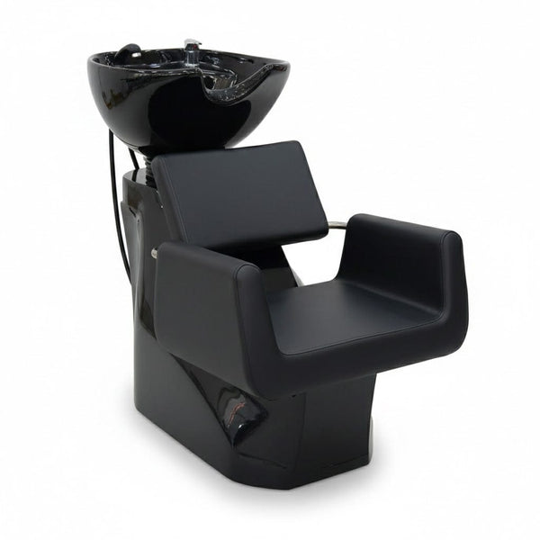 Globalstar SB-4017 Shampoo Chair with Black Basin – Professional Salon Backwash Unit