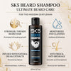 SK5 Beard Shampoo 200ml – Stronger, Thicker & Shinier Beard with Natural Oils & Extracts