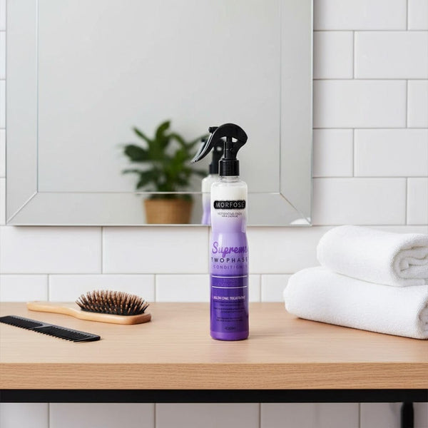 Morfose Supreme 2 Phase Conditioner 400 ml – Leave-In Two-Phase Conditioner for Deep Moisture, Shine & Hair Repair