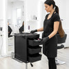 Globalstar Professional Salon Trolley – 3-Drawer Spa, Clinic and Tattoo Utility Cart with Swivel Wheels