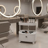 Globalstar Small Rolling Trolley with Drawer - Perfect for Salon and Multiuse Storage