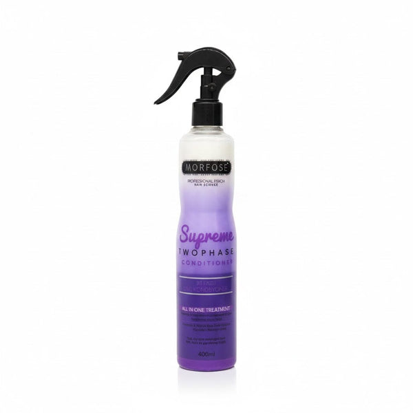Morfose Supreme 2 Phase Conditioner 400 ml – Leave-In Two-Phase Conditioner for Deep Moisture, Shine & Hair Repair