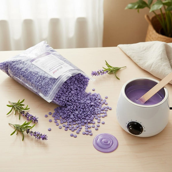 حبيبات شمع إزالة الشعر من جلوبال ستار بنكهة اللافندر 1000 جرام