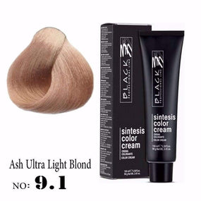 Black Sintesis Color Cream Ash Ultra Light Blonde 9.1 - Awarid UAE