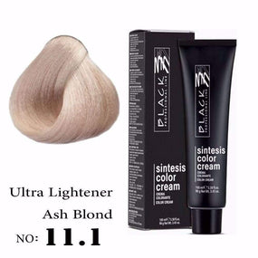 Black Sintesis Color Cream Ultra Lightener Ash Blonde 11.1 - Awarid UAE