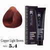 Hair color, Hair coloring, Copper light brown, Hair color 5.4