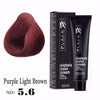 Hair color, Hair coloring, Purple Light Brown, Hair color 5.6